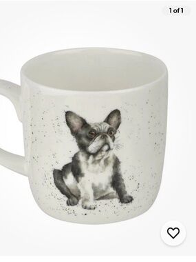 Wrendale  Ceramic Mug Frenchie dog